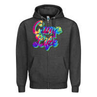 Charcoal Heather camp life Zipper Hoodie - JahusDesignShop