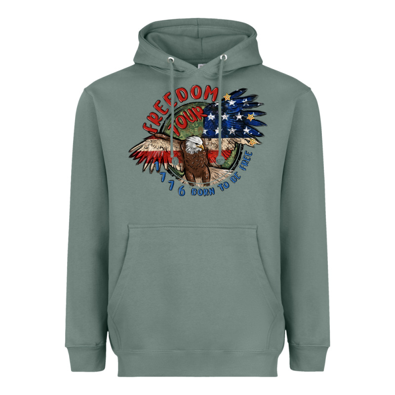 Freedom Tour Heavyweight Hoodie by MaliasSmallBusiness | Teevron