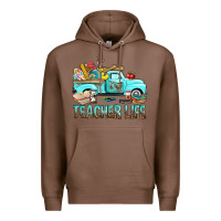 Chestnut Teacher Life With Truck Premium Hoodie - BundleAndBundleShop