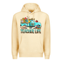 Pina Colada Teacher Life With Truck Premium Hoodie - BundleAndBundleShop