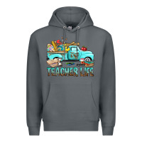 Rock Teacher Life With Truck Premium Hoodie - BundleAndBundleShop