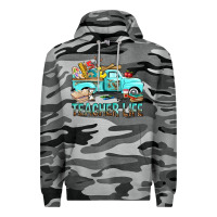 Slate Camo Teacher Life With Truck Premium Hoodie - BundleAndBundleShop