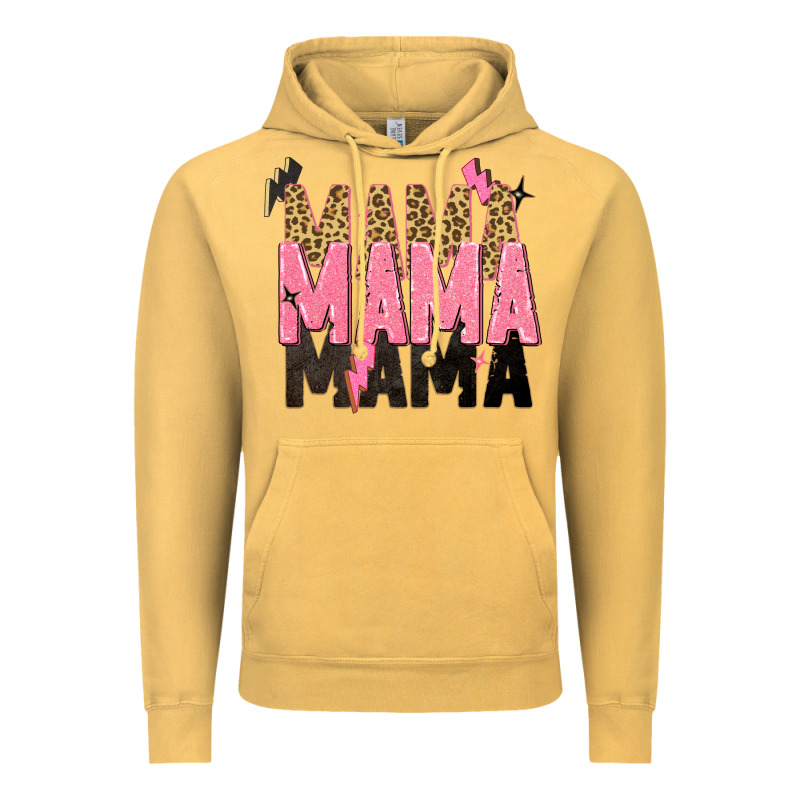Mama Mama Mama Lightning Bold Vintage Hoodie by Zillion Design Studio | Teevron