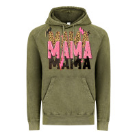 Vintage Olive mama mama mama lightning bold Vintage Hoodie - Zillion Design Studio