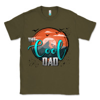 Army Green the cool dad Classic Tee - AdoDesignShop