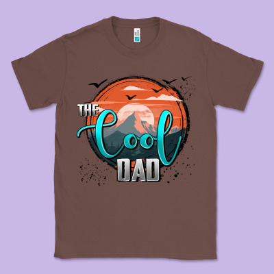 The Cool Dad Classic Tee Designed By Adodesignshop