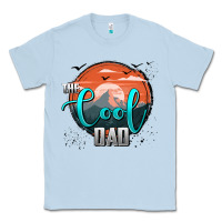Dusty Blue the cool dad Classic Tee - AdoDesignShop