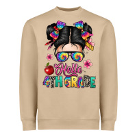 Mushroom hello fourth grade Heavyweight Sweatshirt - texasbilliewilder