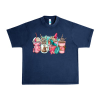Navy rock hand coffee cups Urban Heavy Tee - Zillion Design Studio