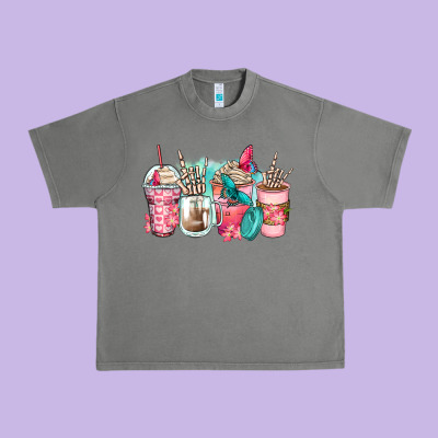 Rock Hand Coffee Cups Urban Heavy Tee Designed By Zillion Design Studio