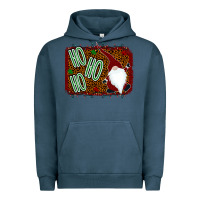 Pigment Midnight Navy Ho Ho Ho Gnomes Urban Hoodie - Bettercallsaul
