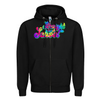 Black straight back to school Zipper Hoodie - JahusDesignShop