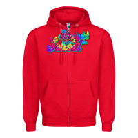 Red straight back to school Zipper Hoodie - JahusDesignShop