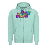 Seafoam straight back to school Zipper Hoodie - JahusDesignShop