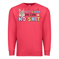Cardinal soft and kind but i take no shit Premium Sweatshirt - MaliasSmallBusiness