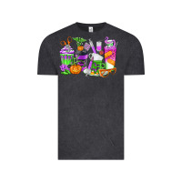 Vintage Black Halloween Nurse Coffee Cups Vintage Tee - texasbilliewilder
