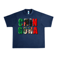 Navy chingona Urban Heavy Tee - CTS Tumbler Store