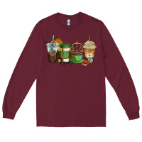 Burgundy lawyer coffee cups Long Sleeve Tee - AdoDesignShop
