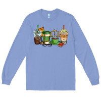 Colony Blue lawyer coffee cups Long Sleeve Tee - AdoDesignShop
