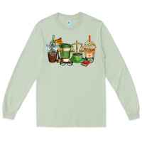 Matcha lawyer coffee cups Long Sleeve Tee - AdoDesignShop