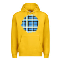 Lemon Winter Tartan Patch Premium Hoodie - BundleAndBundleShop