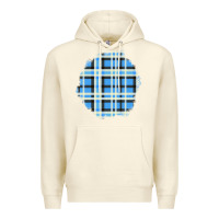 Sandshell Winter Tartan Patch Premium Hoodie - BundleAndBundleShop