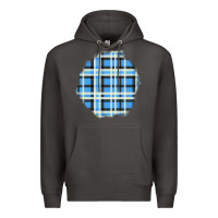 Smoke Winter Tartan Patch Premium Hoodie - BundleAndBundleShop