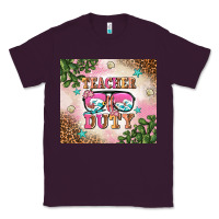 Plum teacher of duty summer break Classic Tee - AdoDesignShop