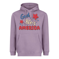 Lavender god bless america Heavyweight Hoodie - MaliasSmallBusiness