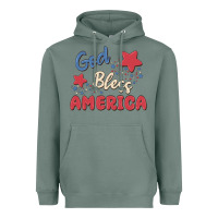 Sage god bless america Heavyweight Hoodie - MaliasSmallBusiness