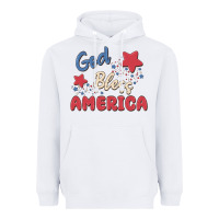 White god bless america Heavyweight Hoodie - MaliasSmallBusiness