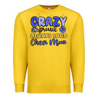 Lemon crazy proud always loud cheer mom Premium Sweatshirt - MaliasSmallBusiness