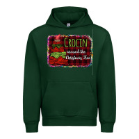 Forest Green Crocin around the christmas tree Urban Hoodie - Bettercallsaul