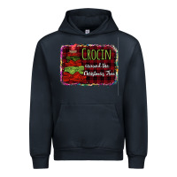 Navy Crocin around the christmas tree Urban Hoodie - Bettercallsaul