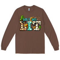 Chestnut western lets get lit ado Long Sleeve Tee - AdoDesignShop
