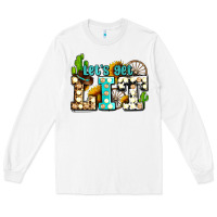 White western lets get lit ado Long Sleeve Tee - AdoDesignShop