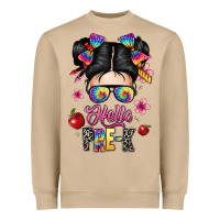 Mushroom hello pre k Heavyweight Sweatshirt - texasbilliewilder