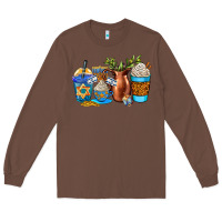 Chestnut hannukah coffee cups Long Sleeve Tee - AdoDesignShop