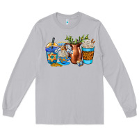 Moon Dust hannukah coffee cups Long Sleeve Tee - AdoDesignShop