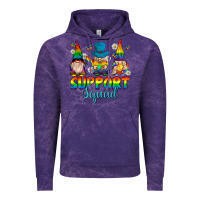 Cloud Purple support squad pride gnomies Vintage Hoodie - texasbilliewilder