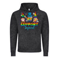 Vintage Black support squad pride gnomies Vintage Hoodie - texasbilliewilder