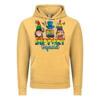Vintage Mustard support squad pride gnomies Vintage Hoodie - texasbilliewilder