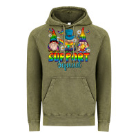 Vintage Olive support squad pride gnomies Vintage Hoodie - texasbilliewilder