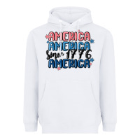 White america since 1776 Heavyweight Hoodie - MaliasSmallBusiness