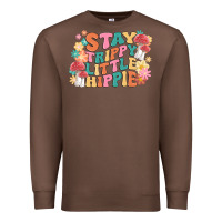 Chestnut stay trippy little hippie Premium Sweatshirt - MaliasSmallBusiness