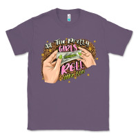 Lavender all the pretty girls roll like this Classic Tee - JahusDesignShop