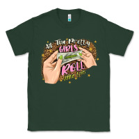 Sports Green all the pretty girls roll like this Classic Tee - JahusDesignShop