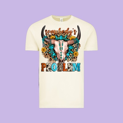 Somebody's Problem Vintage Tee Designed By Zillion Design Studio