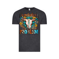 Vintage Black somebody's problem Vintage Tee - Zillion Design Studio