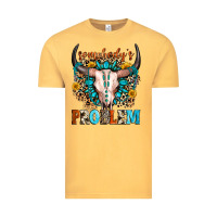 Vintage Mustard somebody's problem Vintage Tee - Zillion Design Studio